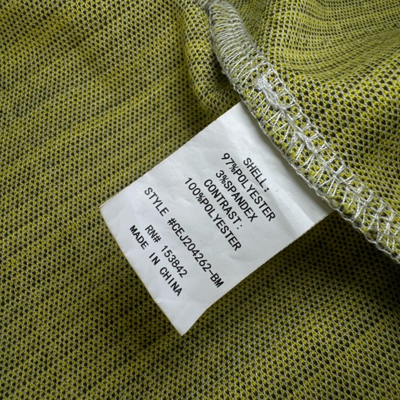 MELLODAY Plaid Trench Coat • Yellow & Black Clueless • Back to School Medium - Picture 6 of 10